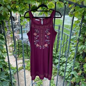 Maurices embroidered sundress